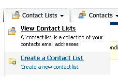 Create Contact List