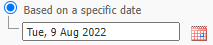 Activate Trigger Based on Specific Date