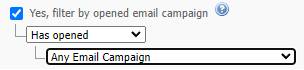 Autoresponder Filter By Opened Email