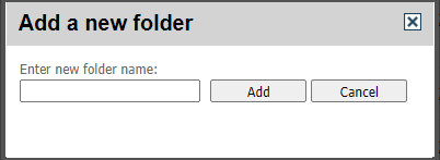 Create New Folder Create New Folder