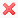 Cross icon