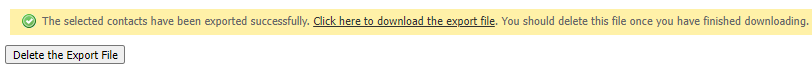 Download Contacts File