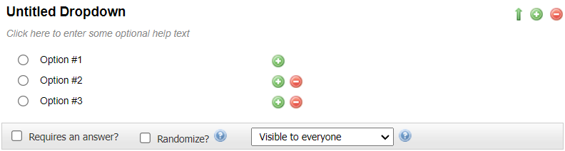 Dropdown Example