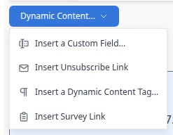 Dynamic Content Tags