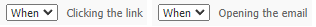 Email-Based Trigger Options