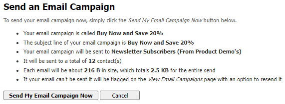Campaign Report