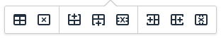 table editing shortcuts