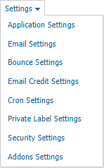 The Settings Link