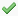 Tick icon
