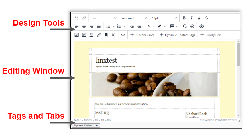 HTML Editor Overview
