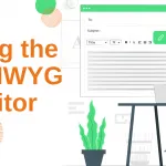 Using the WYSIWYG Editor