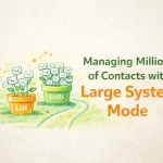 Managing Millions of Contacts with Large System Mode