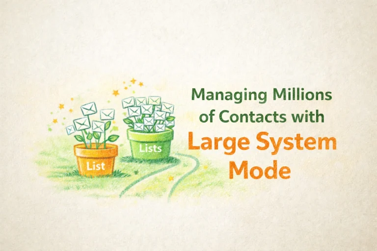 Managing Millions of Contacts with Large System Mode